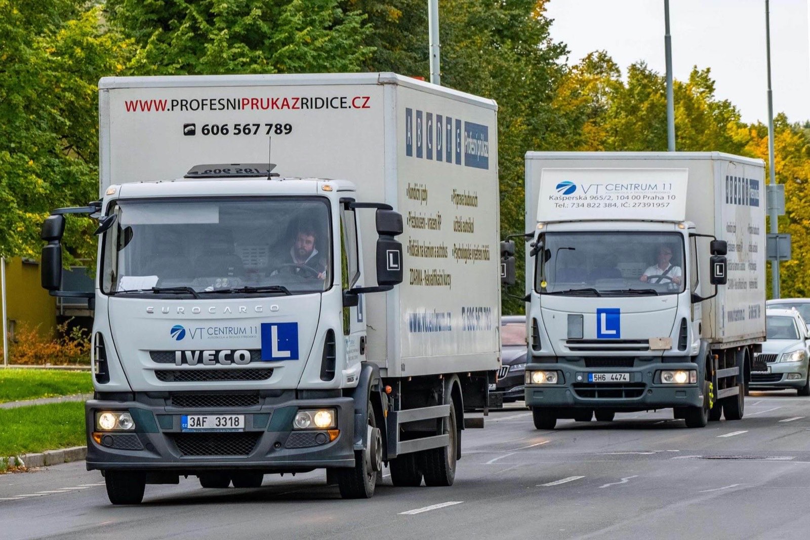 Výcvikové kamiony Iveco Eurocargo