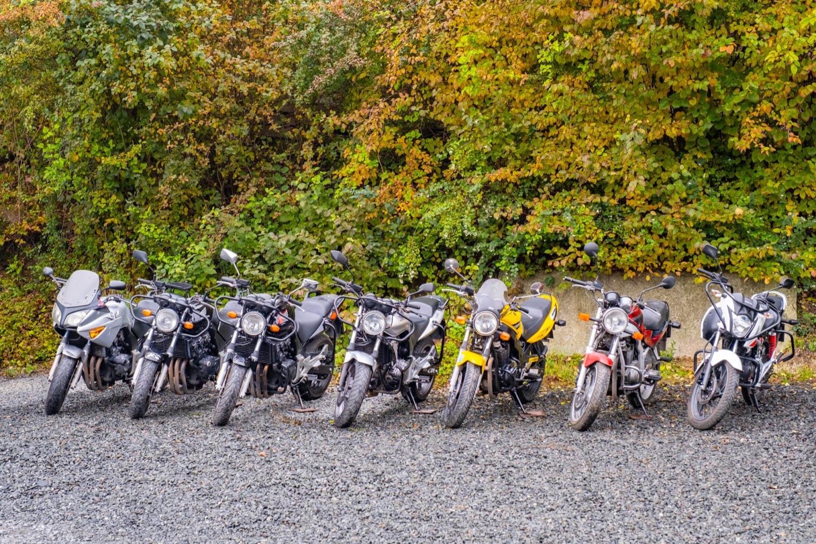 Řada výcvikových motorek